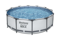 Bazén Bestway Steel Pro 3,66 x 1 m s filtrací a schůdky